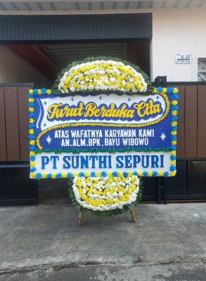 Papan Bunga Duka di Senapelan
