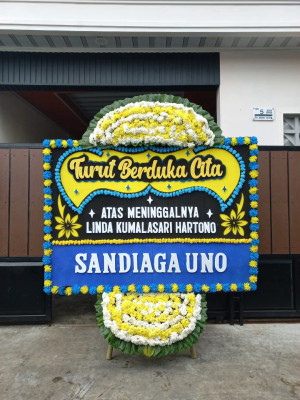 Papan Bunga Duka di Senapelan